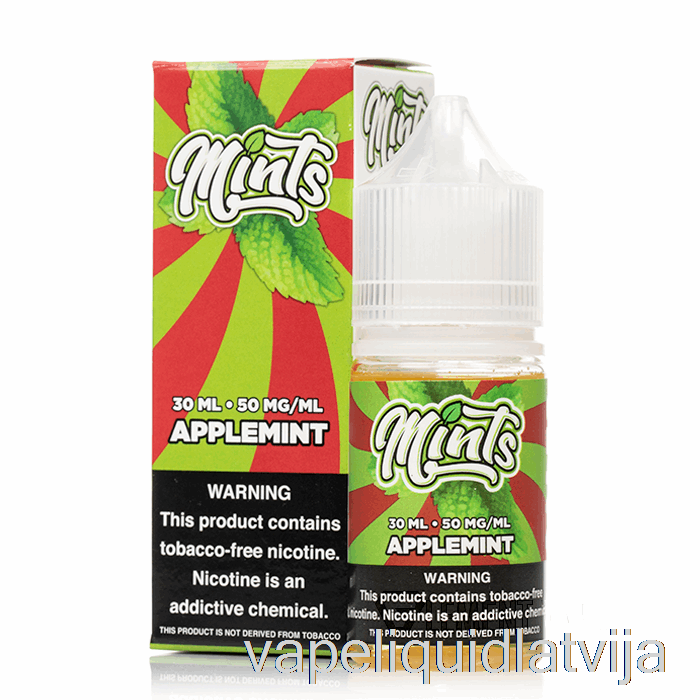 Applemint Salts - Mints Vape Co - 30ml 50mg Vape šķidrums